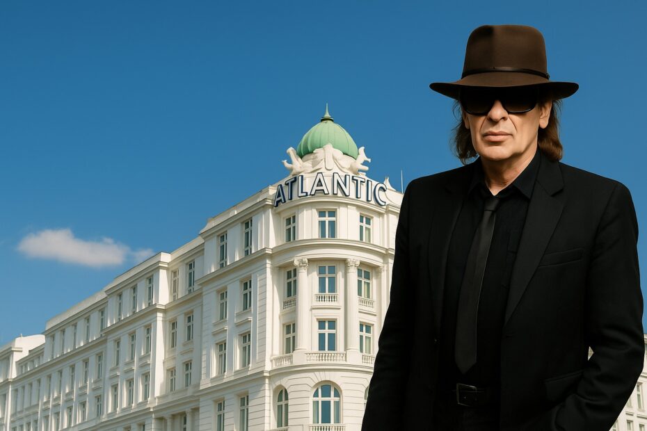 domus seniorum - Udo Lindenberg vor Hotel Atlantic - generiert